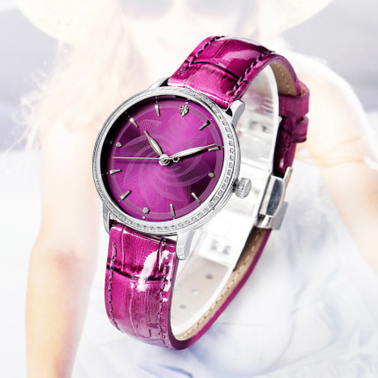 手表工厂-深圳手表厂家-手表定制代加工-全自动机械女表