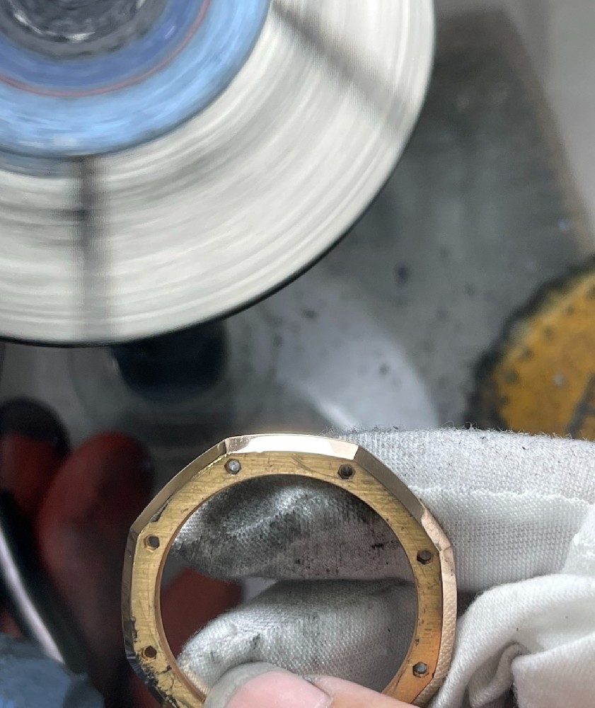 手表外壳精磨实拍